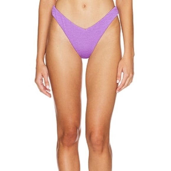 WEWOREWHAT Delilah Bikini Bottom in Amethyst Size Large NEW - Picture 1 of 11